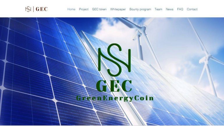 GEC GreenEnergyCoin ICO (GEC)