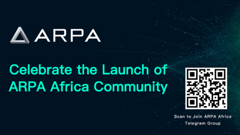 ARPA Küresel Topluluğun Bir Parçası Olarak Afrika Topluluğunun Lansmanını Açıkladı
